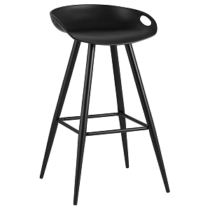 Барный стул с сиденьем из пластика KOZIK