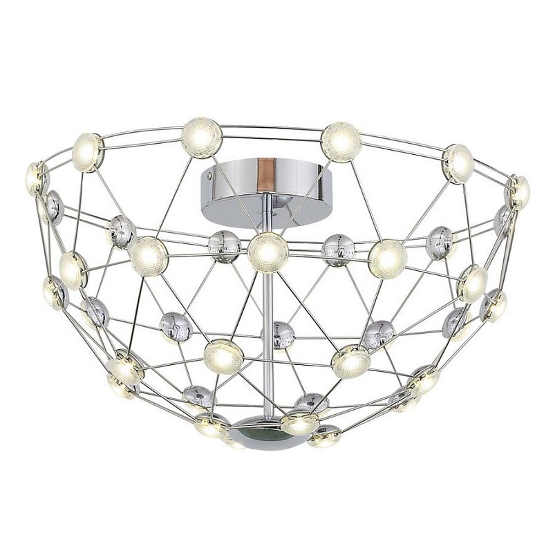 Потолочный светильник Fulleren Ceiling Lamp Хром в Перми | Loft Concept 