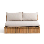 Двухместный диван для сада Acacia варинант исполнения - 2 | Loft Concept в Перми