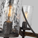 Люстра с цилиндрическим плафонами из толстого волнистого стекла в индустриальном стиле Feiss варинант исполнения - 17 | Loft Concept в Перми