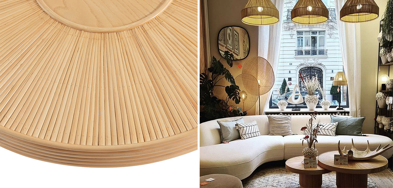 Кофейный стол Randi Wicker Coffee Table Кофейный стол Randi Wicker Coffee Table - Loft-Concept в Перми