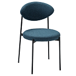 Стул металлический с мягкой спинкой и сиденьем Alfie Chair варинант исполнения - 2 | Loft Concept в Перми