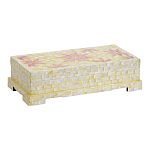 Шкатулка Oceane Bone Inlay Yellow варинант исполнения - 1 | Loft Concept в Перми