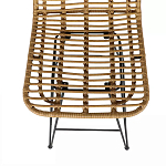 Стул барный с ротанговым плетением Half Bar Chair with Wicker без подлокотников варинант исполнения - 7 | Loft Concept в Перми