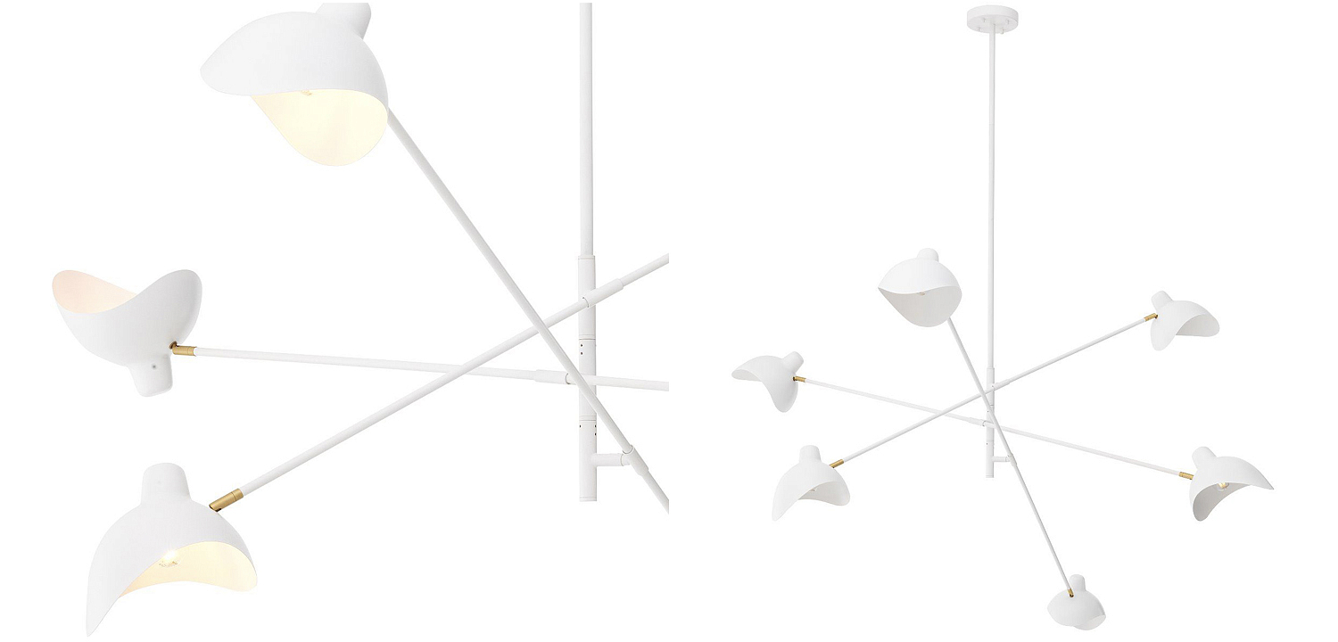Люстра Eichholtz Chandelier Meryll White Люстра Eichholtz Chandelier Meryll White - Loft-Concept в Перми