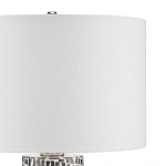 Настольная лампа с узором вдоль колоннообразного основания Scenic Surface варинант исполнения - 2 | Loft Concept в Перми