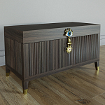 Большой дизайнерский Сундук Elsa Dreams Walnut варинант исполнения - 4 | Loft Concept в Перми