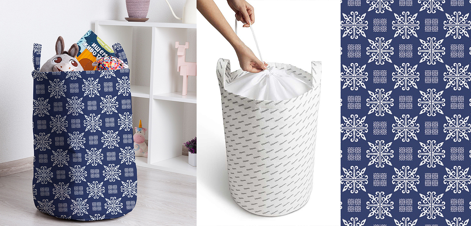 Корзина Snowflakes Basket Корзина Snowflakes Basket - Loft-Concept в Перми