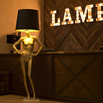 Лампа MANNEQUIN LAMP с абажуром руки на талии варинант исполнения - 5 | Loft Concept в Перми