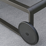 Шезлонг на металлическом каркасе с регулируемой спинкой GUELL Sunbed варинант исполнения - 7 | Loft Concept в Перми