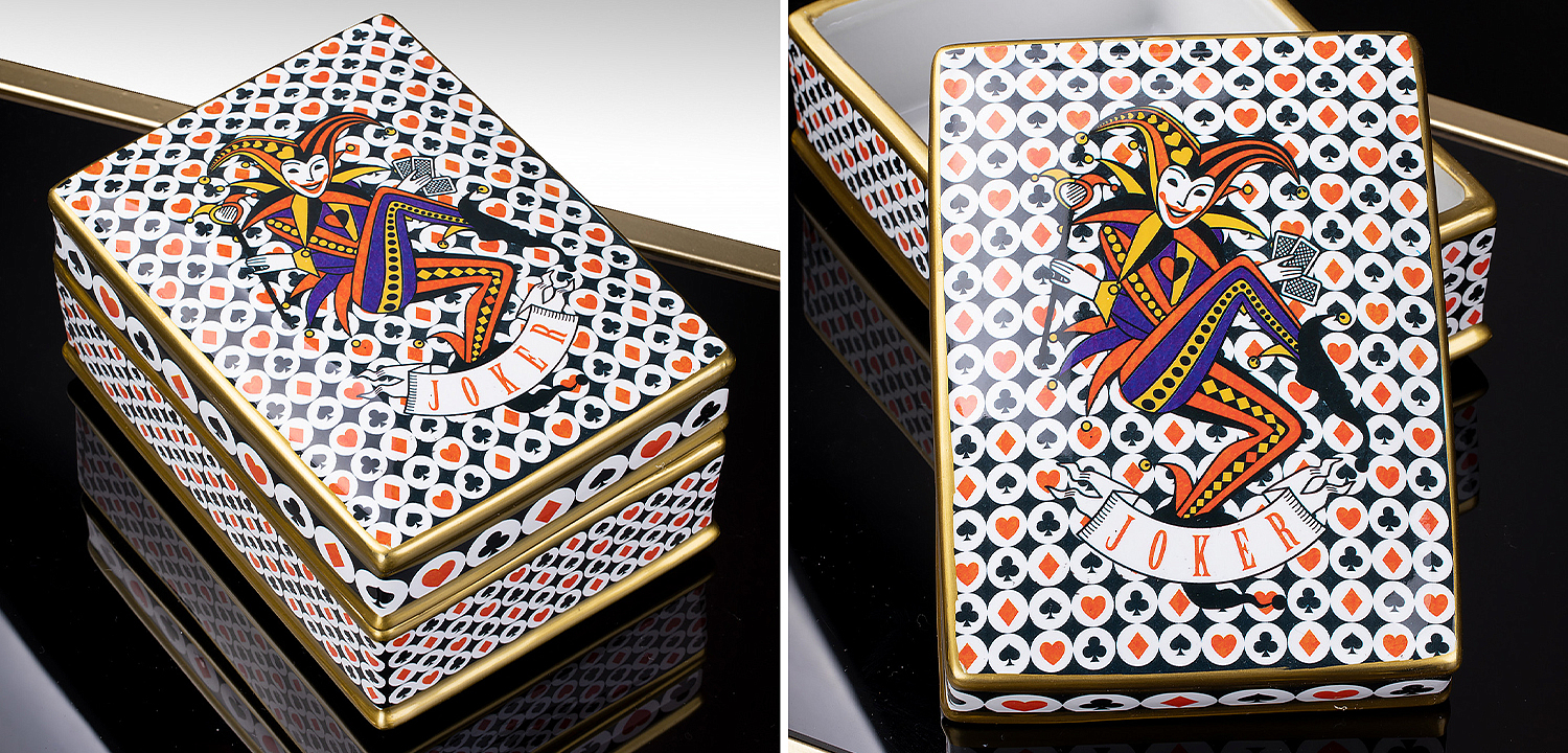 Шкатулка Joker Poker Collection Box Шкатулка Joker Poker Collection Box - Loft-Concept в Перми