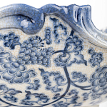 Фарфоровая чаша с птицами Blue and White варинант исполнения - 3 | Loft Concept в Перми