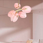 Дизайнерский Светильник Lilly Pink Tulip Lamp розовый плафон  варинант исполнения - 6 | Loft Concept в Перми
