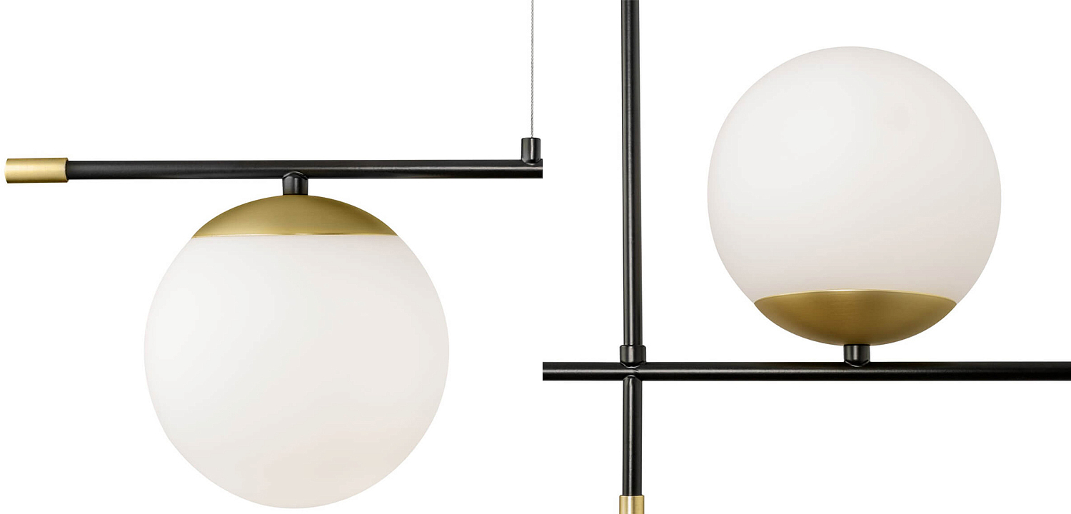Светильник Spike Two Balls Hanging Lamp Светильник Spike Two Balls Hanging Lamp - Loft-Concept в Перми