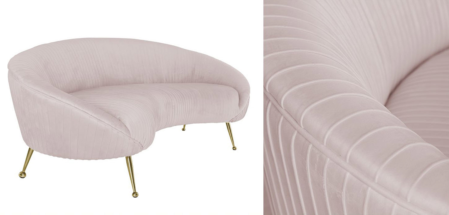 Диван Pebernat Lounge Sofa light pink Диван Pebernat Lounge Sofa light pink - Loft-Concept в Перми