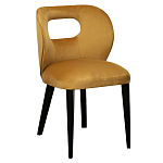 Стул велюровый горчичный Verified варинант исполнения - 3 | Loft Concept в Перми
