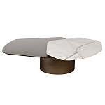Столик журнальный Promontory с мрамором варинант исполнения - 6 | Loft Concept в Перми