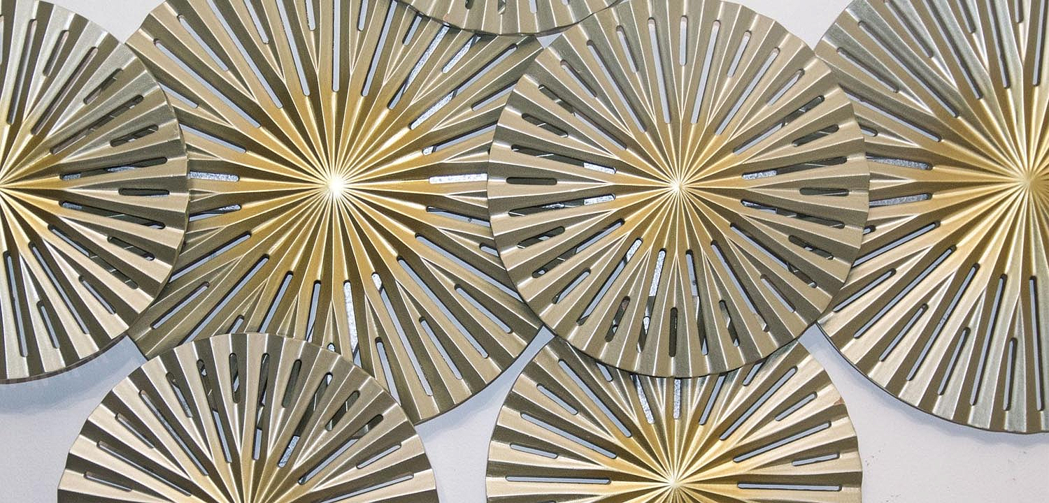 Арт-объект Apollo Gold and Silver Wall Plaque Disc gap 11 Арт-объект Apollo Gold and Silver Wall Plaque Disc gap 11 - Loft-Concept в Перми