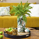 Ваза фарфоровая с ручной росписью Leopard Collection  варинант исполнения - 6 | Loft Concept в Перми