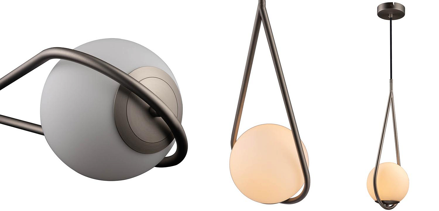 Подвесной светильник B.LUX C Ball nickel 48 Подвесной светильник B.LUX C Ball nickel 48 - Loft-Concept в Перми