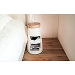 Керамический столик с деревянной столешницей "Пешка" варинант исполнения - 1 | Loft Concept в Перми