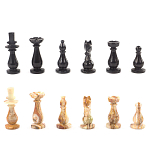Шахматы настольные из натурального камня Оникс Decorative Thematic Chess варинант исполнения - 4 | Loft Concept в Перми