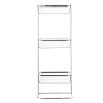 Полка напольная трехъярусная для ванной Bathroom Floor Shelf варинант исполнения - 3 | Loft Concept в Перми