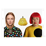 Книга Yayoi Kusama x Louis Vuitton  Creating Infinity варинант исполнения - 1 | Loft Concept в Перми