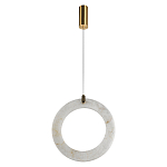 Подвесной светильник в форме кольца Cryptocrystalline Stone варинант исполнения - 7 | Loft Concept в Перми