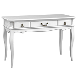 Консоль белого цвета из массива бука в стиле прованс White Provence варинант исполнения - 1 | Loft Concept в Перми