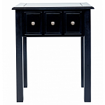 Черная тумба с выдвижным ящиком Monica варинант исполнения - 1 | Loft Concept в Перми