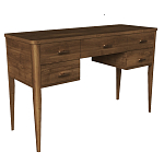 Стол письменный из массива бука Tasteful Furniture варинант исполнения - 1 | Loft Concept в Перми