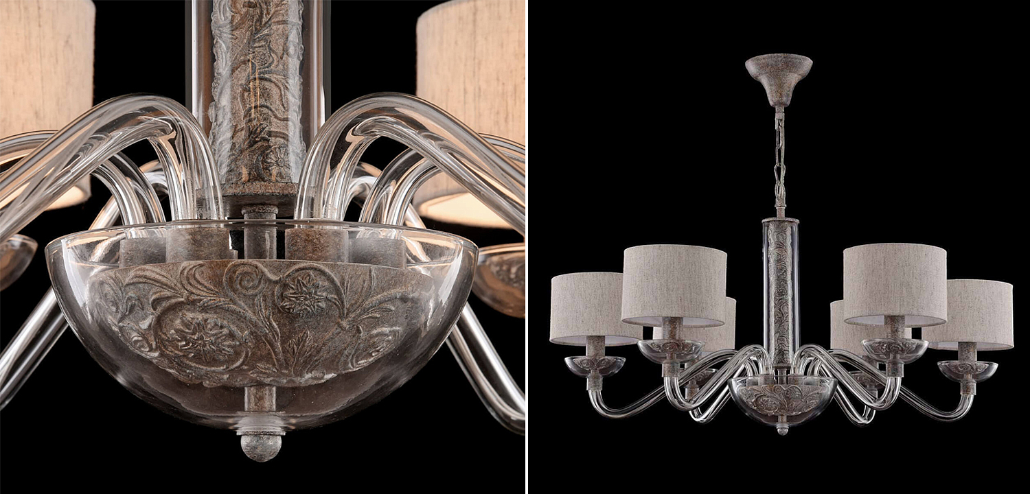 Люстра Sabella Light Chandelier 6 lamp Люстра Sabella Light Chandelier 6 lamp - Loft-Concept в Перми