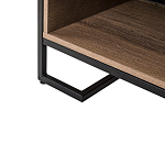 Стеллаж под TV в стиле лофт с открытыми полками и ящиками Urban Style Space варинант исполнения - 4 | Loft Concept в Перми