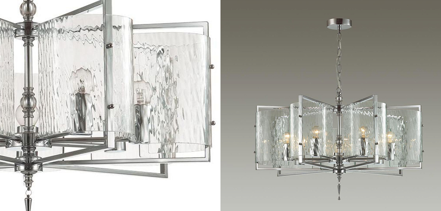 Люстра Karissa Chrome Chandelier 65 Люстра Karissa Chrome Chandelier 65 - Loft-Concept в Перми