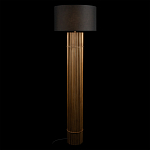 Торшер с металлическим золотым трубчатым основанием Fulgurite варинант исполнения - 3 | Loft Concept в Перми