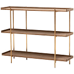 Стеллаж Marcos Wooden Metal Rack варинант исполнения - 1 | Loft Concept в Перми