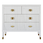 Бельевой Комод с 4 ящиками Elsa Dreams White варинант исполнения - 6 | Loft Concept в Перми