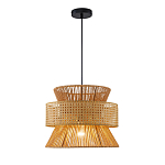 Подвесной светильник с абажуром из натуральных материалов Light Inside the Cell варинант исполнения - 2 | Loft Concept в Перми