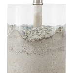 Настольная лампа на сером бетонном основании Delicate Brutality варинант исполнения - 1 | Loft Concept в Перми