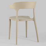 Бежевый стул из прочного PP-пластика JORIS варинант исполнения - 5 | Loft Concept в Перми