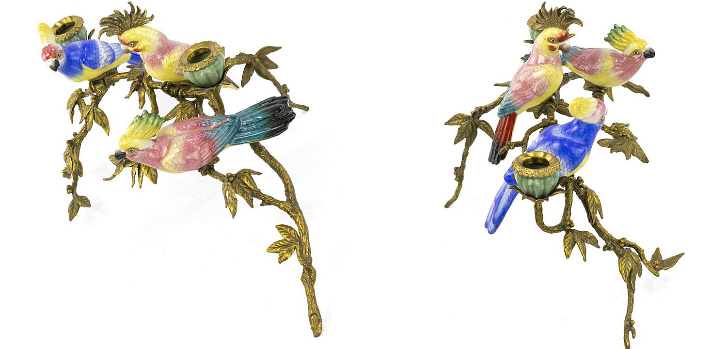 Подсвечник Birds On A Branch Eden Garden Подсвечник Birds On A Branch Eden Garden - Loft-Concept в Перми