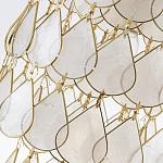 Подвесной светильник с декором из натуральной морской ракушки Iridescent Light варинант исполнения - 8 | Loft Concept в Перми