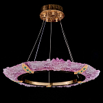 Люстра в форме кольца розовая Warm Pink Light варинант исполнения - 1 | Loft Concept в Перми