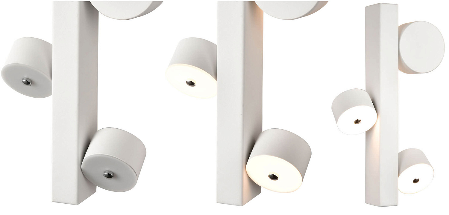 Бра Pohon White Circles Wall Lamp Бра Pohon White Circles Wall Lamp - Loft-Concept в Перми