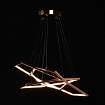 Люстра с 3-мя подвесами в виде шестиугольников Hexagon Horizontal варинант исполнения - 3 | Loft Concept в Перми