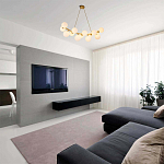 Люстра подвесная с белыми лампами в форме шара Felicitat варинант исполнения - 1 | Loft Concept в Перми