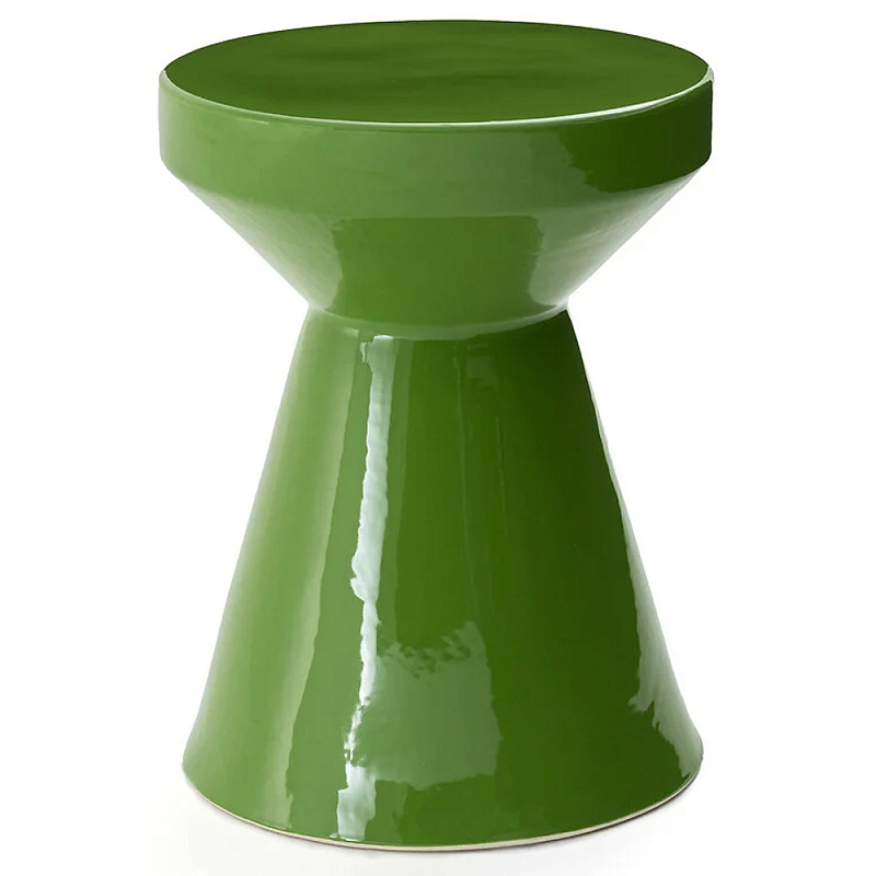 Приставной стол из керамики Manufacto Green Зеленый Приставной стол из керамики Manufacto Green Зеленый в Перми | Loft Concept
