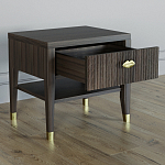 Прикроватная тумбочка с ящиком Elsa Dreams Walnut варинант исполнения - 2 | Loft Concept в Перми