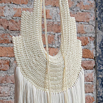 Аксессуар настенный в Эко стиле Белый wall decor White dress варинант исполнения - 1 | Loft Concept в Перми